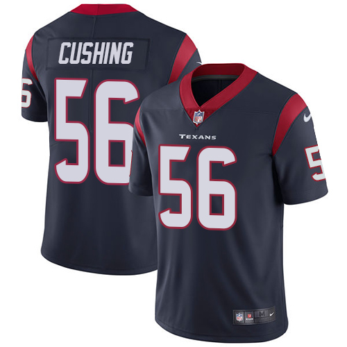 Nike Texans #56 Brian Cushing Navy Blue Team Color Men's Stitched NFL Vapor Untouchable Limited Jersey